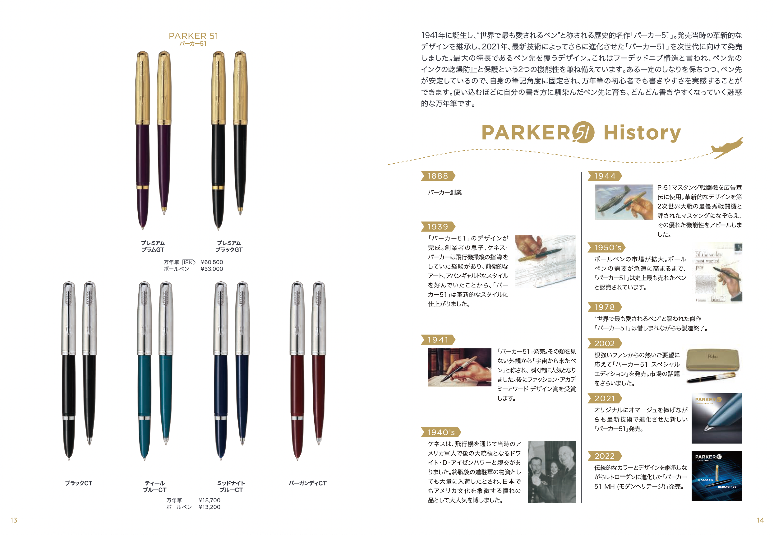 PARKER ブランドカタログ