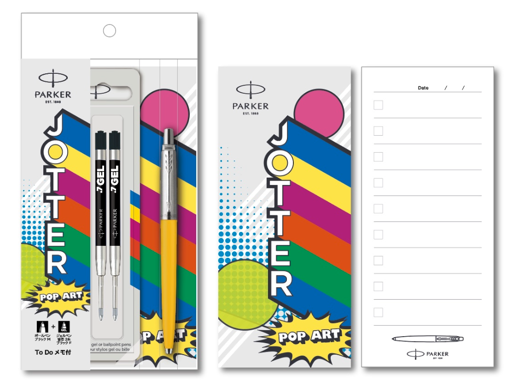 PARKER JOTTER POP ART パッケージ